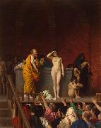 Jean-Leon Gerome Slave Market in Rome oil painting